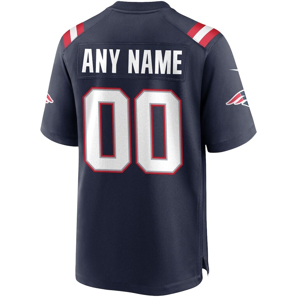 Nike New England Patriots Custom Game Jersey