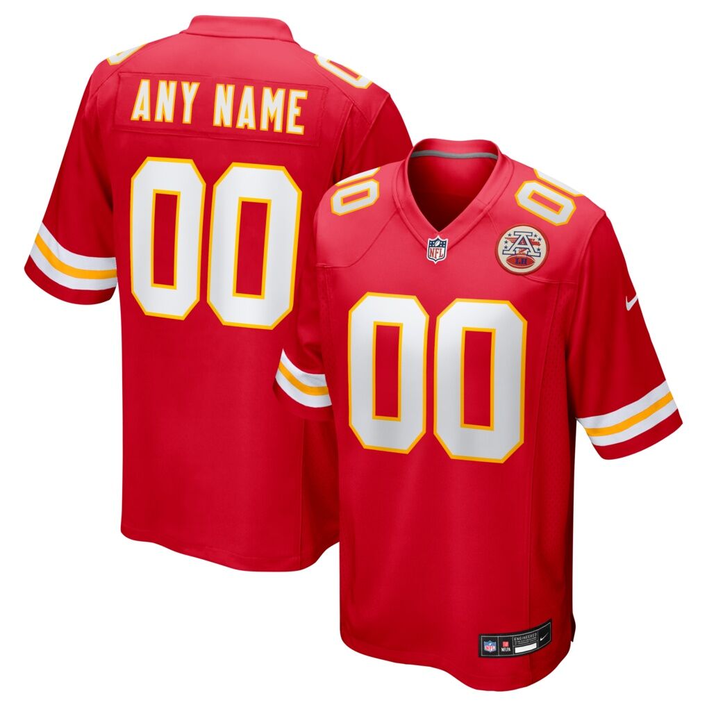 Kansas City Chiefs Nike Custom Game Jersey