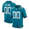 Jacksonville Jaguars Nike Custom Team Game Jersey - Teal - Front View
