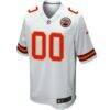 Kansas City Chiefs Nike Custom Game Jersey - White - Side View