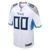 Tennessee Titans Nike Custom Game Jersey - White - Side View
