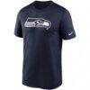 Seattle Seahawks Nike Logo Essential Legend Performance T-Shirt - - Side View