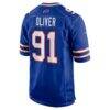 Ed Oliver Buffalo Bills Nike Team Game Player Jersey - - Detail View