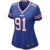 Ed Oliver Buffalo Bills Nike Women's Game Jersey - - Side View