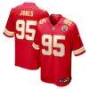 Chris Jones Kansas City Chiefs Nike Game Jersey - Red - Front View