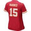 Patrick Mahomes Kansas City Chiefs Nike Women's Game Jersey - Red - Detail View
