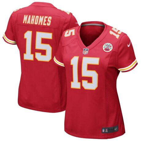 Patrick Mahomes Kansas City Chiefs Nike Women's Game Jersey - Red - Front View