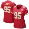 Chris Jones Kansas City Chiefs Nike Women's Game Jersey - Red - Front View