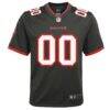 Tampa Bay Buccaneers Nike Youth Alternate Custom Game Jersey - Pewter - Side View