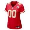 Kansas City Chiefs Nike Women's Custom Game Jersey - Red - Side View