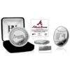 Atlanta Braves Highland Mint Silver Mint Coin - - Front View