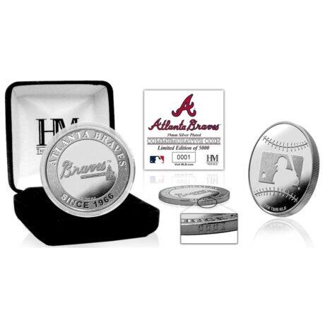Atlanta Braves Highland Mint Silver Mint Coin