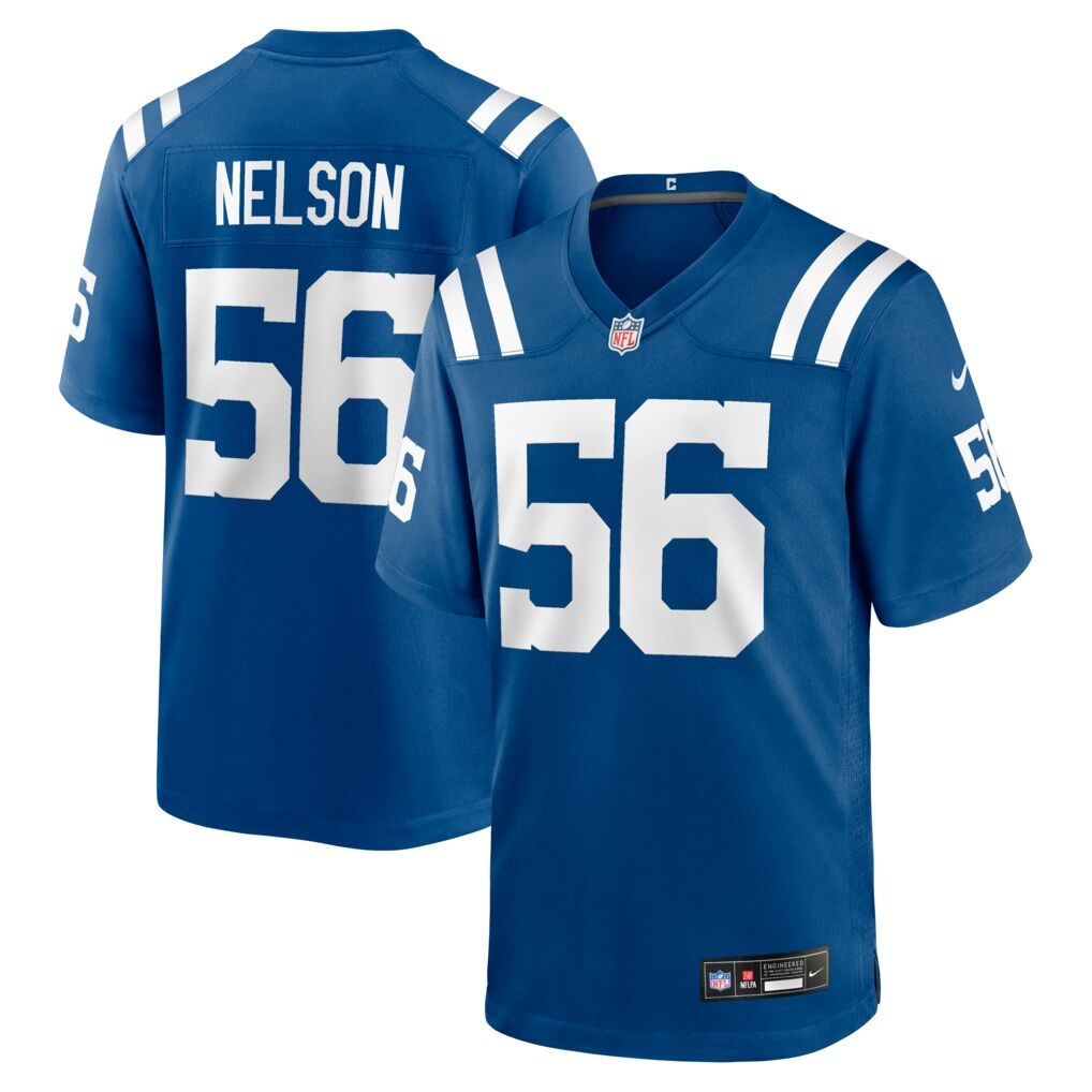 Quenton Nelson Indianapolis Colts Nike Game Player Jersey - Royal