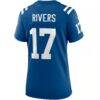 Philip Rivers Indianapolis Colts Nike Women's Game Jersey - - Detail View