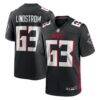 Chris Lindstrom Atlanta Falcons Nike Game Jersey - Black - Front View
