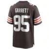 Myles Garrett Cleveland Browns Nike Player Game Jersey - Brown - Detail View