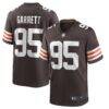 Myles Garrett Cleveland Browns Nike Player Game Jersey - Brown - Front View