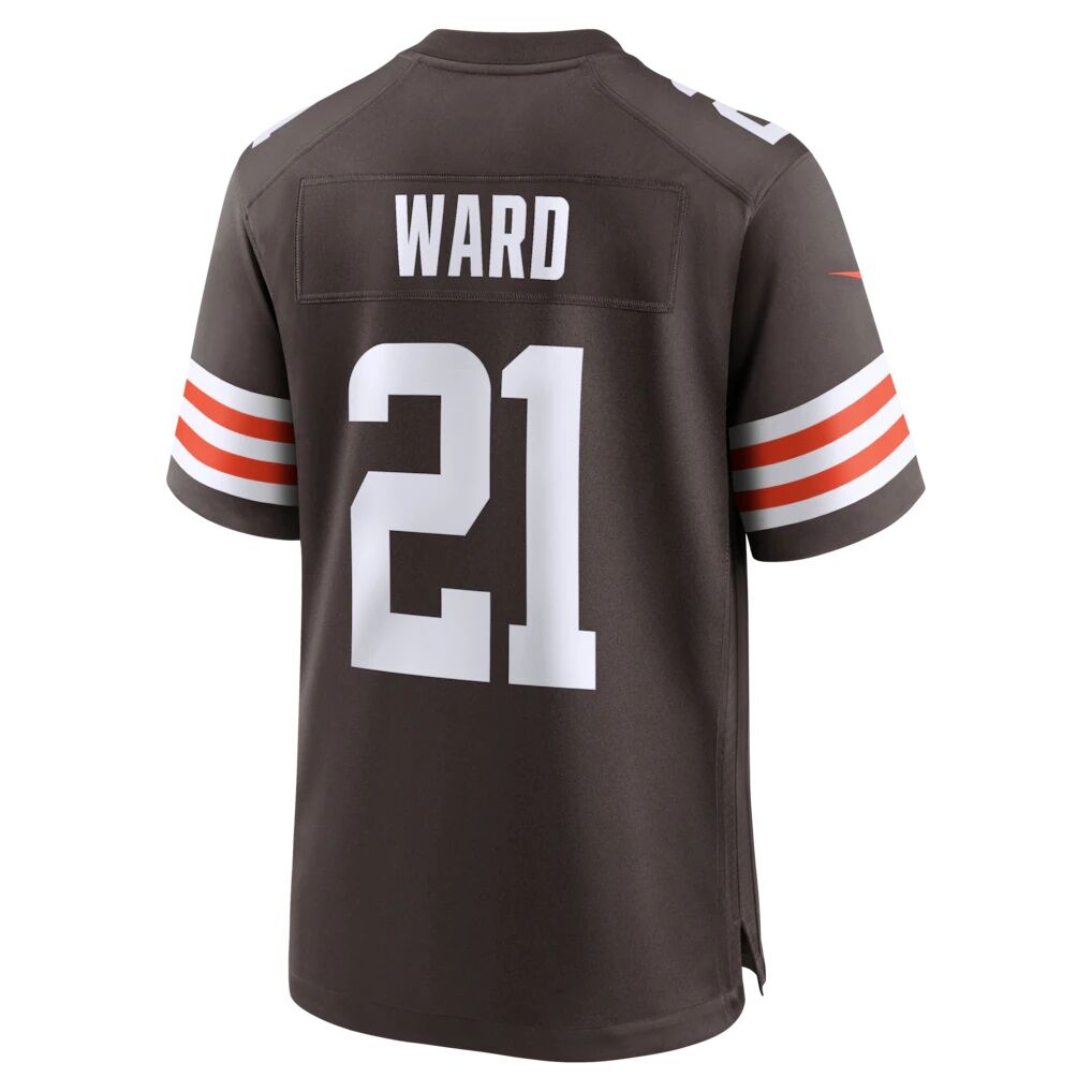 Denzel Ward Cleveland Browns Nike Player Game Jersey