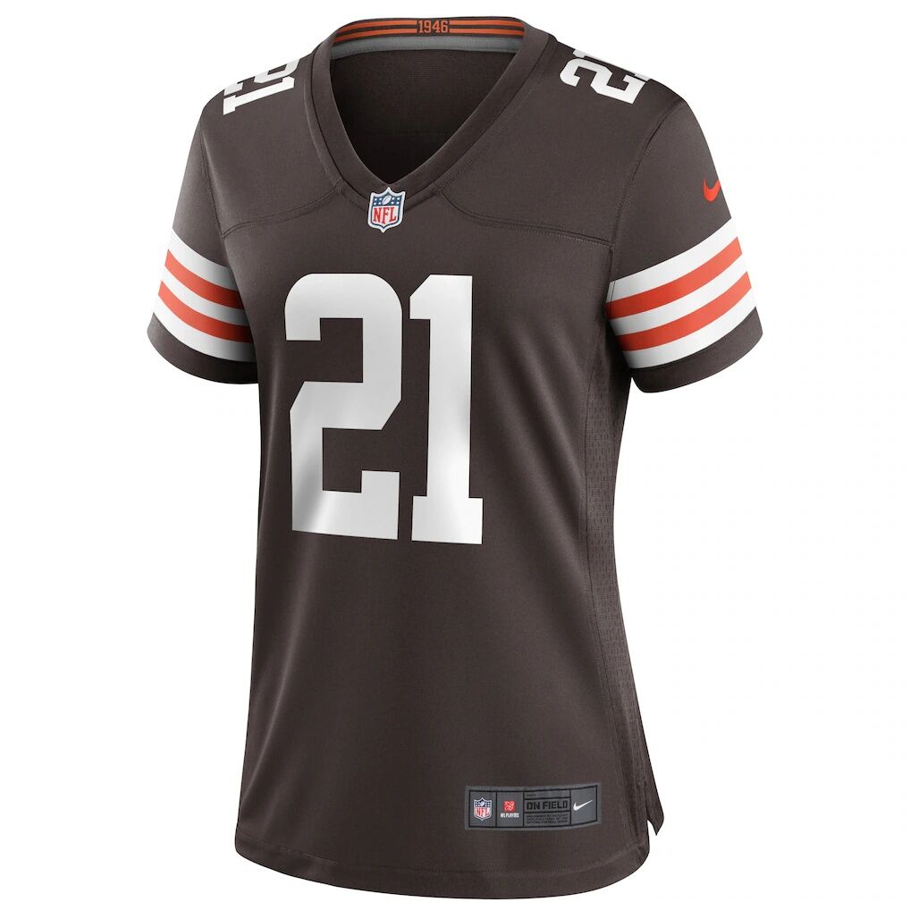 Denzel Ward Cleveland Browns Nike Women's Player Game Jersey