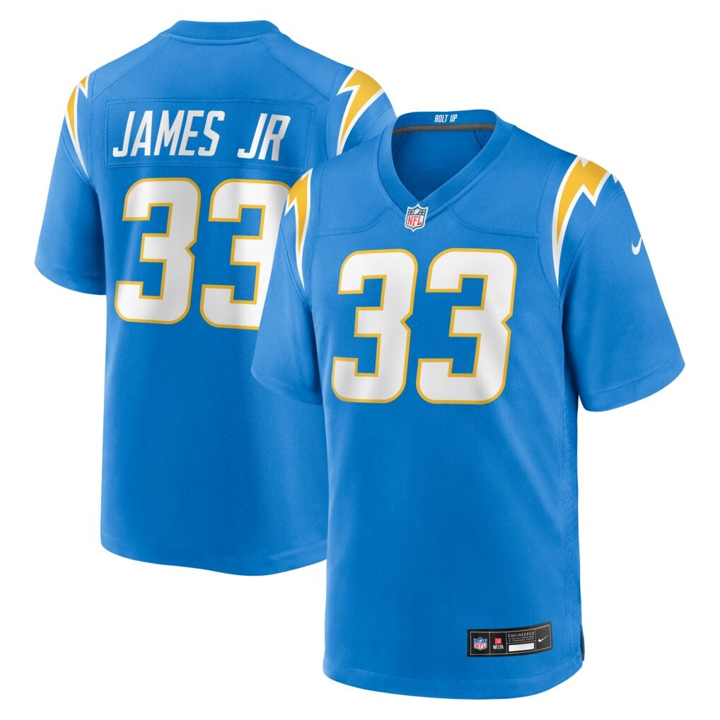 Derwin James Los Angeles Chargers Nike Game Player Jersey - Powder Blue