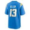 Keenan Allen Los Angeles Chargers Nike Game Player Jersey - - Detail View