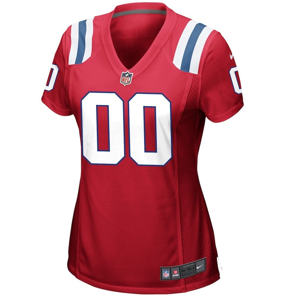 New England Patriots Nike Women's Alternate Custom Jersey
