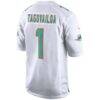 Tua Tagovailoa Miami Dolphins Nike Game Jersey - White - Detail View