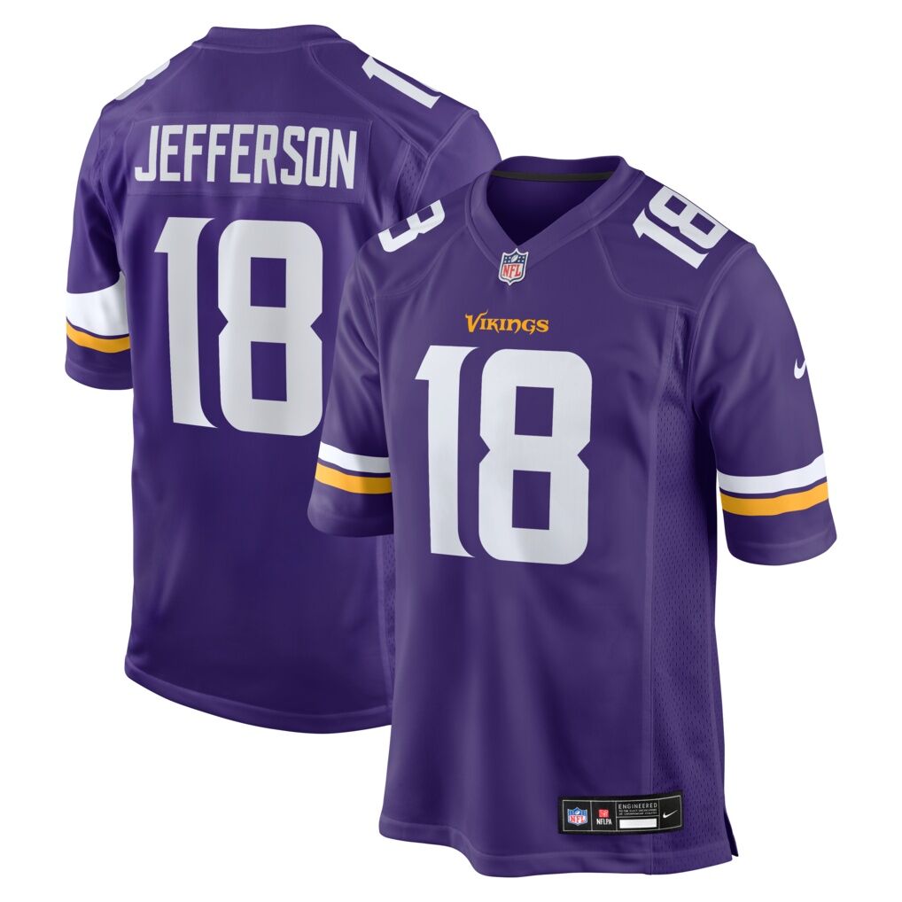 Justin Jefferson Minnesota Vikings Nike Game Jersey