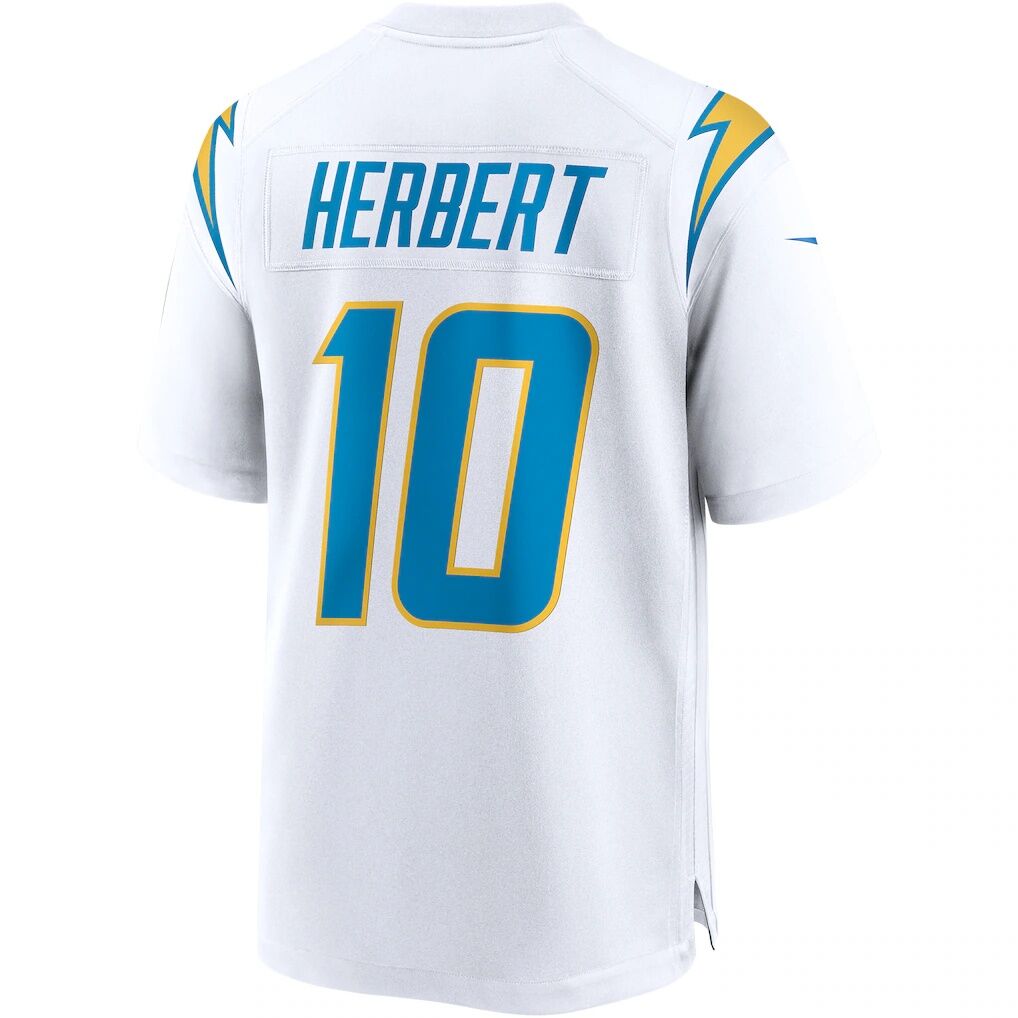 Justin Herbert Los Angeles Chargers Nike Game Jersey