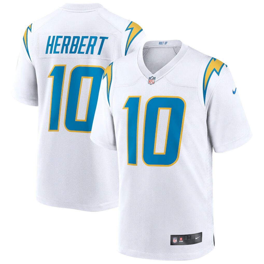 Justin Herbert Los Angeles Chargers Nike Game Jersey