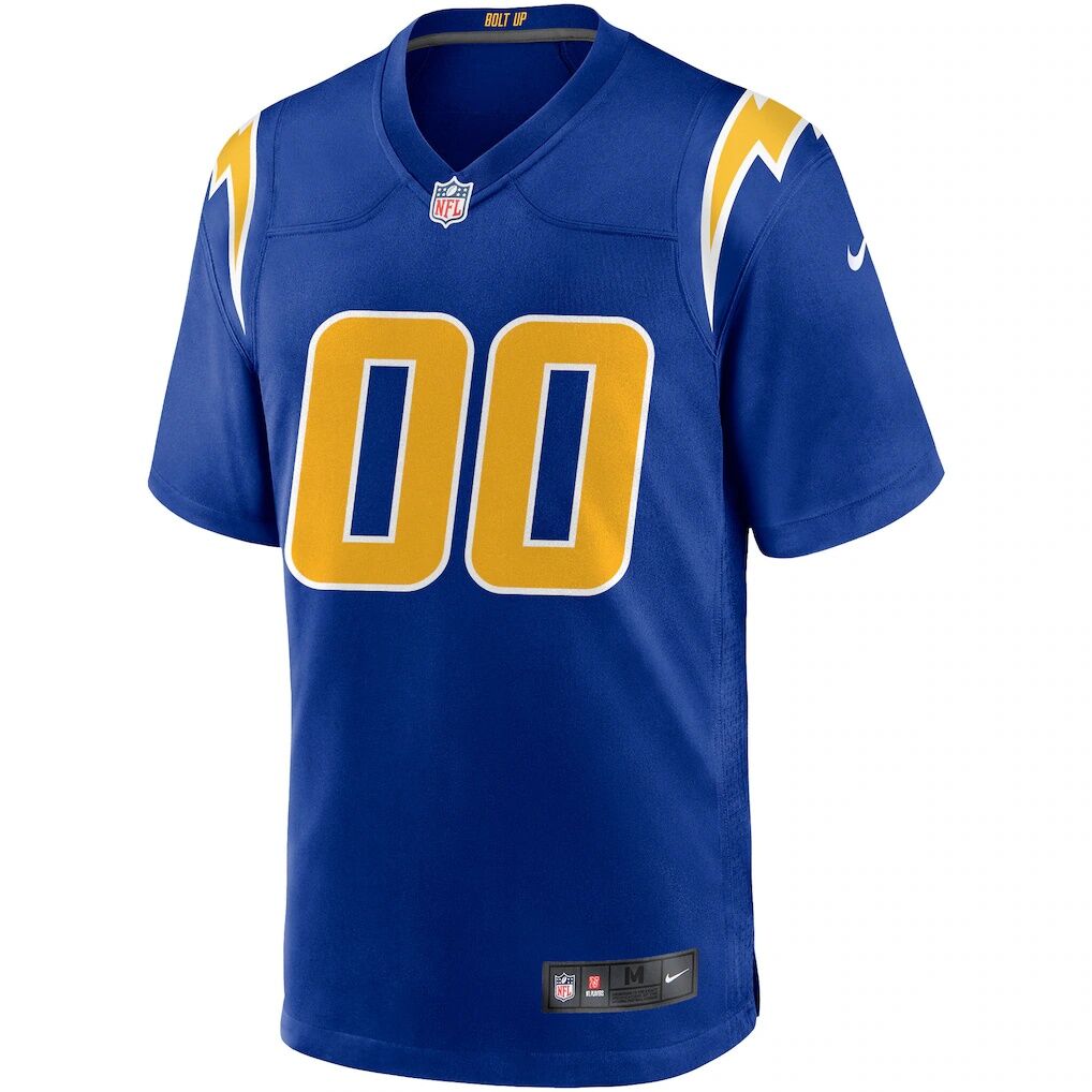 Los Angeles Chargers Nike Alternate Custom Game Jersey