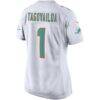 Tua Tagovailoa Miami Dolphins Nike Women's Game Jersey - White - Detail View