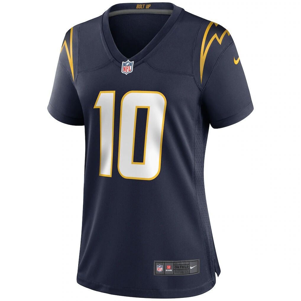 Justin Herbert Los Angeles Chargers Nike Women's Alternate Game Jersey