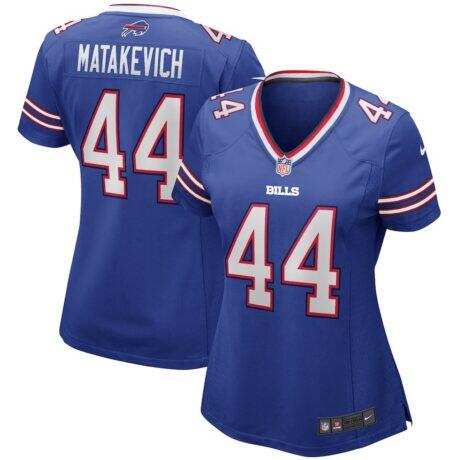 Tyler Matakevich Buffalo Bills Nike Women's Player Game Jersey - - Front View