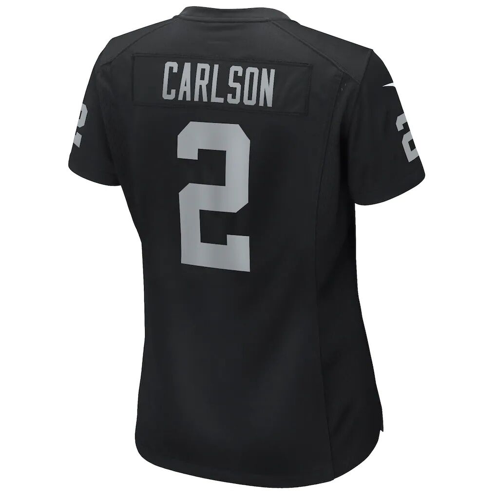 Daniel Carlson Las Vegas Raiders Nike Women's Player Game Jersey