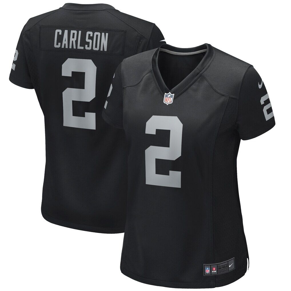Daniel Carlson Las Vegas Raiders Nike Women's Player Game Jersey