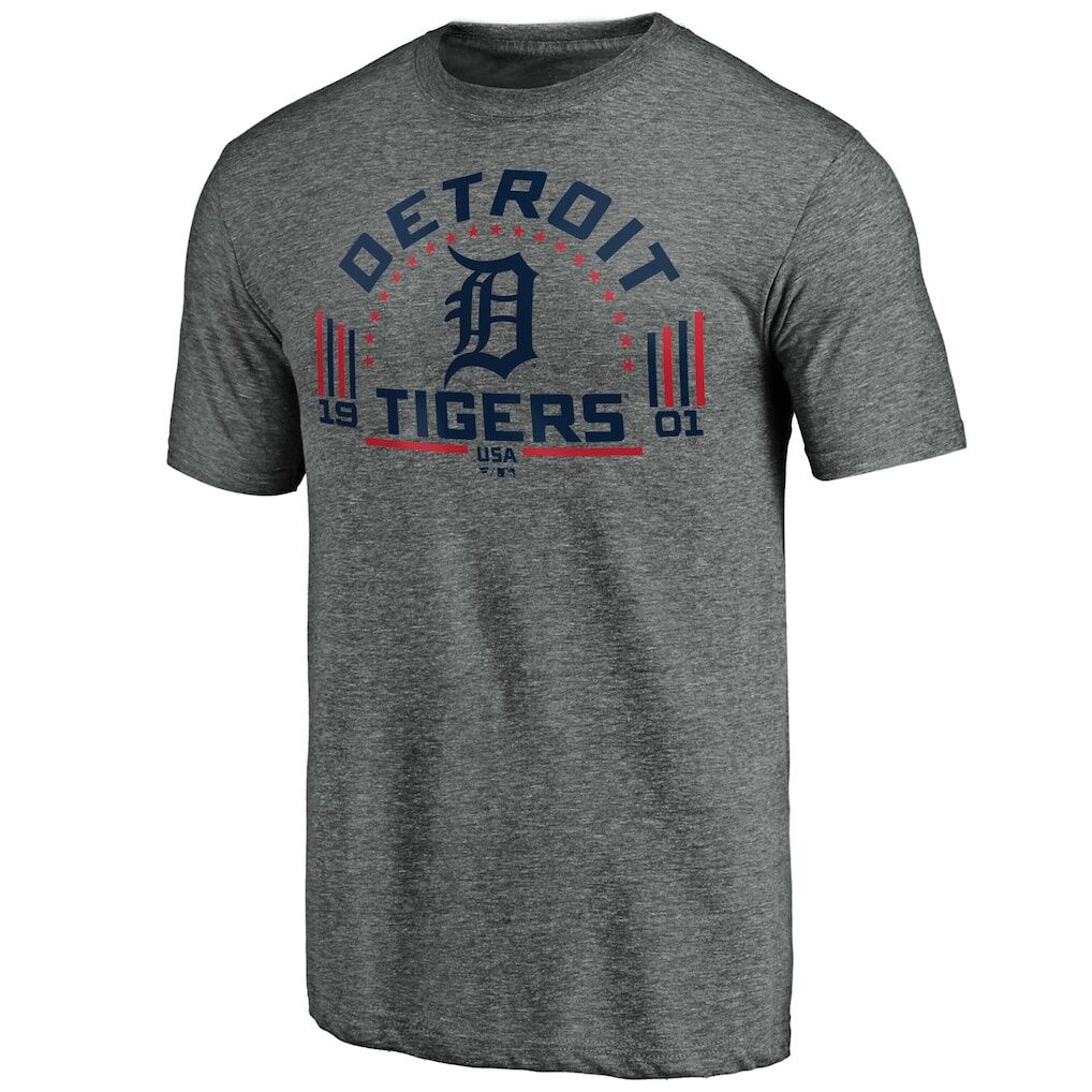 Detroit Tigers Team Freedom Tri-Blend T-Shirt
