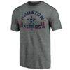Houston Astros Team Freedom Tri-Blend T-Shirt - Gray - Side View