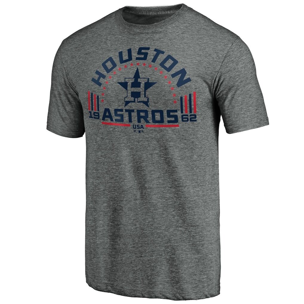 Houston Astros Team Freedom Tri-Blend T-Shirt
