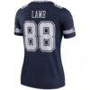 CeeDee Lamb Dallas Cowboys Nike Women's Legend Player Performance Top - Navy - Detail View