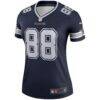 CeeDee Lamb Dallas Cowboys Nike Women's Legend Player Performance Top - Navy - Side View
