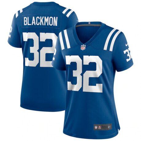 Julian Blackmon Indianapolis Colts Nike Women's Game Jersey - - Front View