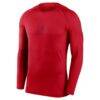 Los Angeles Angels Nike Authentic Collection Raglan Long Sleeve T-Shirt - Red - Side View