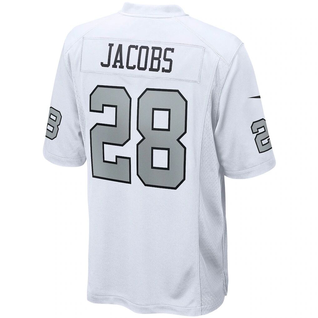 Josh Jacobs Las Vegas Raiders Nike Alternate Game Jersey