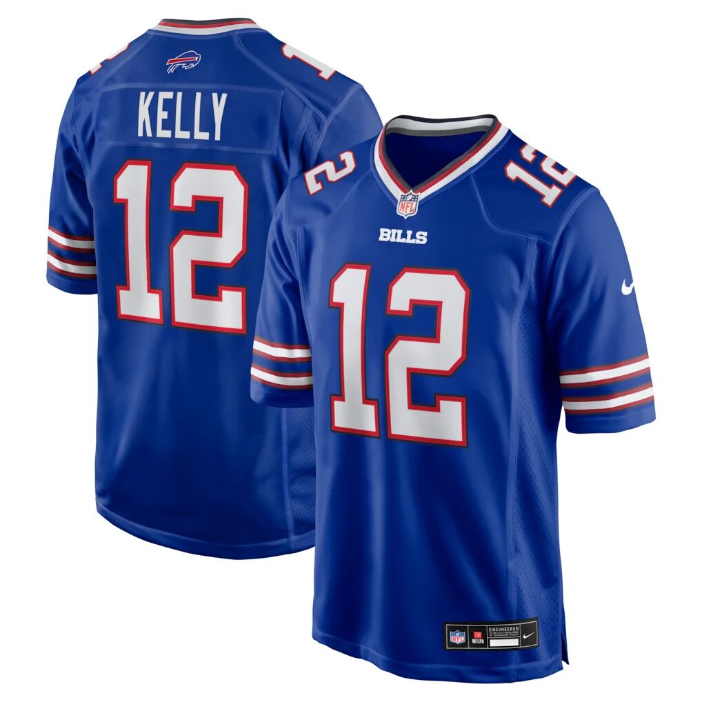 Jim Kelly Buffalo Bills Nike Game Retired Player Jersey - Royal