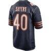 Gale Sayers Chicago Bears Nike Game Retired Player Jersey - Navy - Detail View
