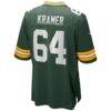 Jerry Kramer Green Bay Packers Nike Game Retired Player Jersey - Green - Detail View