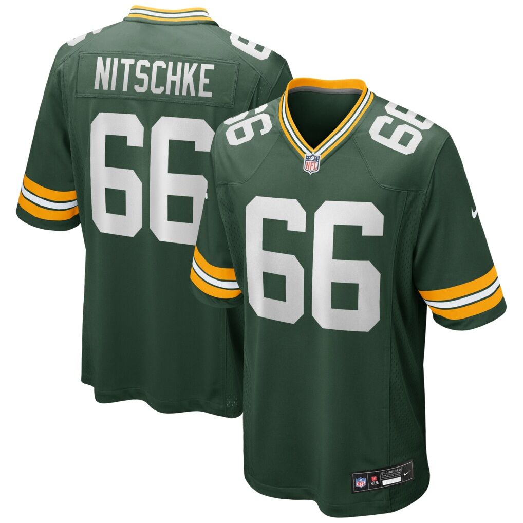 Ray Nitschke Green Bay Packers Nike Game Retired Player Jersey