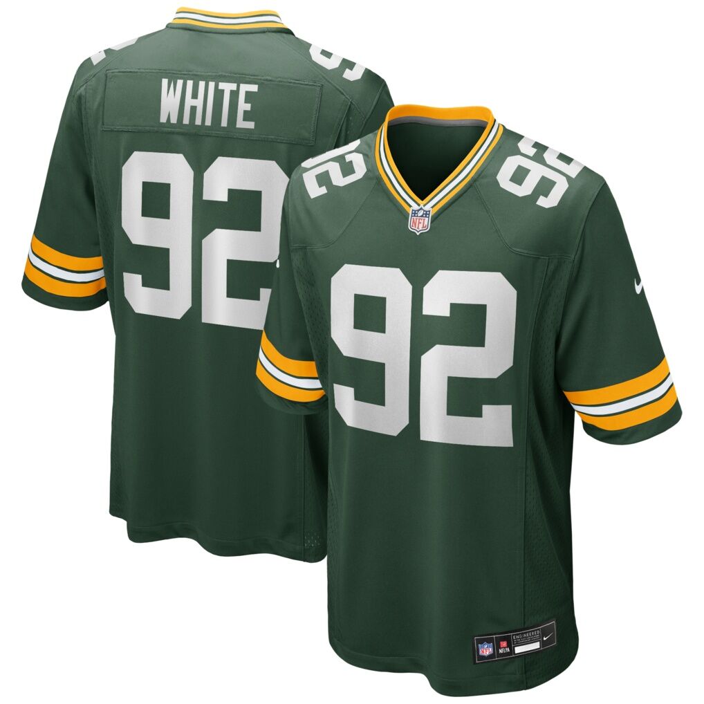 Reggie White Green Bay Packers Nike Game Retired Player Jersey