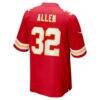 Marcus Allen Kansas City Chiefs Nike Game Retired Player Jersey - Red - Detail View